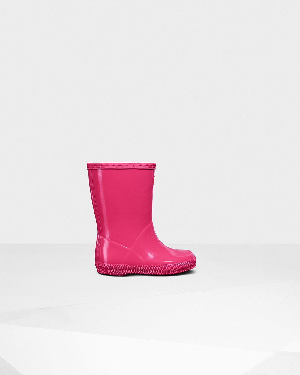 Hunter Niños Original First Classic Gloss - Botas de Lluvia Rosas Claro - 235-NFKOJP